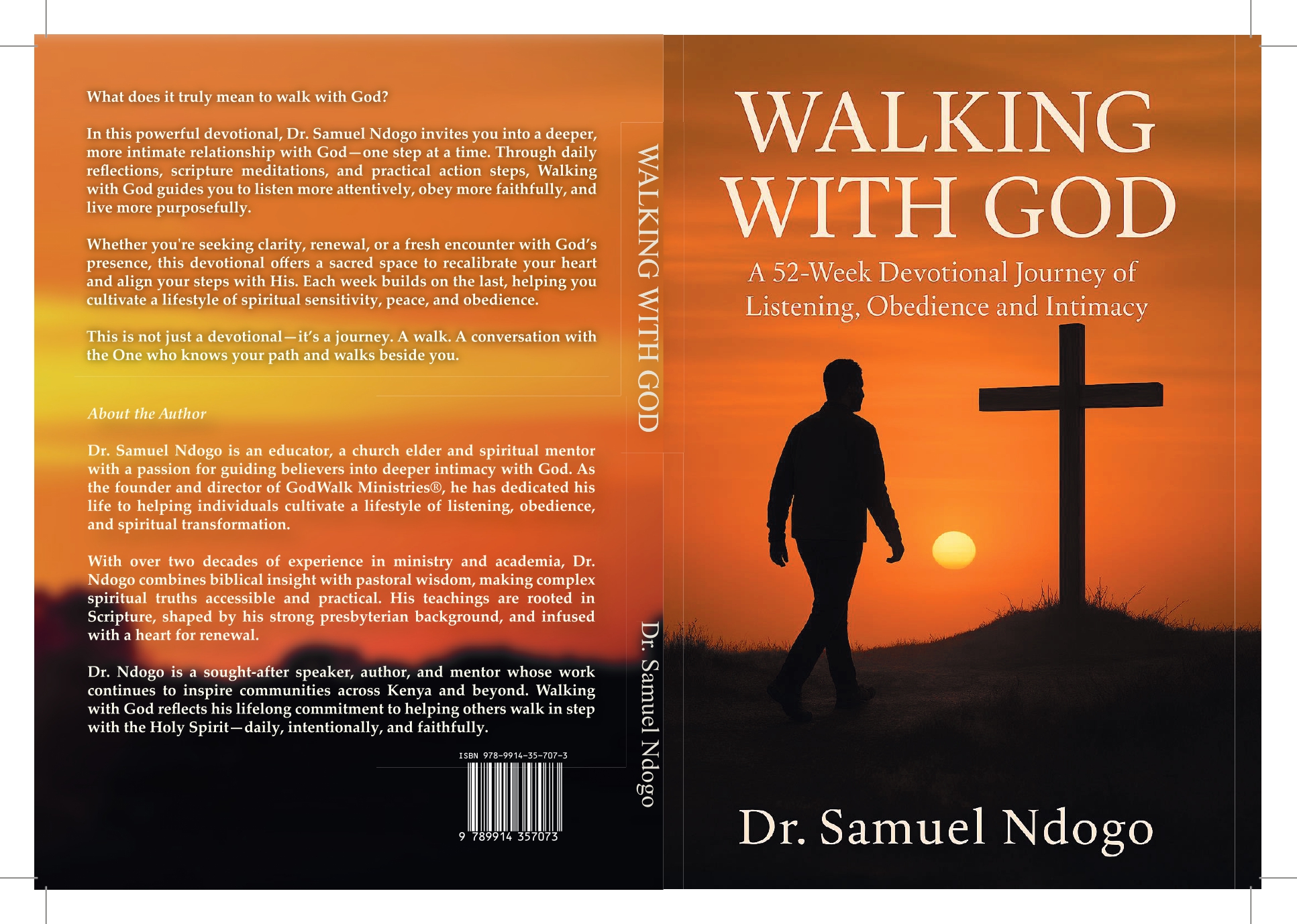 WALKING WITH GOD book by Dr. Samuel Ndogo